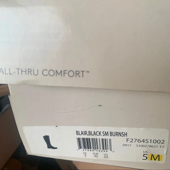 Natural Soul Blair Black Tall Ridding Boot Comfort - Picture 8 of 8